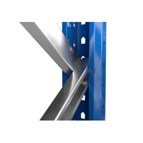 Montants pour rayonnages à palettes de 110 cm de profondeur / 3 m, 4,5 m, 6 m, 7,5 m