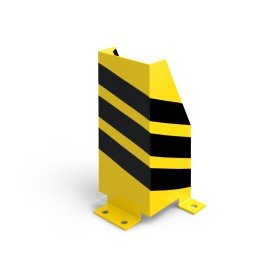 Anfahrschutz / Rammschutz U-Form für Palettenregal, 400 mm hoch, 195 mm breit