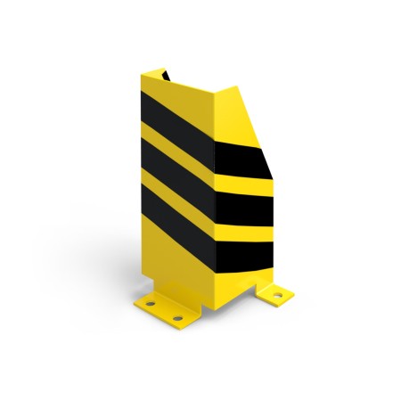 Anfahrschutz / Rammschutz U-Form für Palettenregal, 400 mm hoch, 195 mm breit