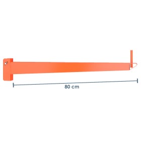 Kragarm für Kragarmregal 80cm / lackiert / Traglast 500 kg