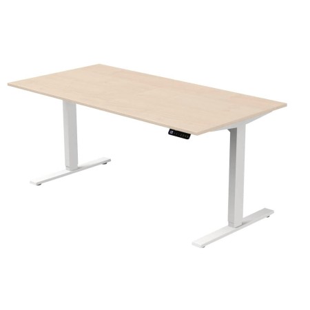 Move-3 Elektrisch höhenverstellbarer Schreibtisch rechteckig, T-Fuss-Gestell 160-180cm