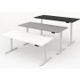 Move-3 XL Elektrisch höhenverstellbarer Schreibtisch rechteckig, 200x100cm