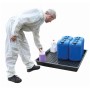 100-Liter-Auffangwanne mit Gitterrost