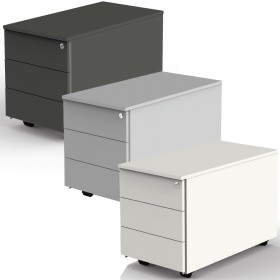 Yukon Rollcontainer 3 Schubladen 42 x 80 x 54 cm