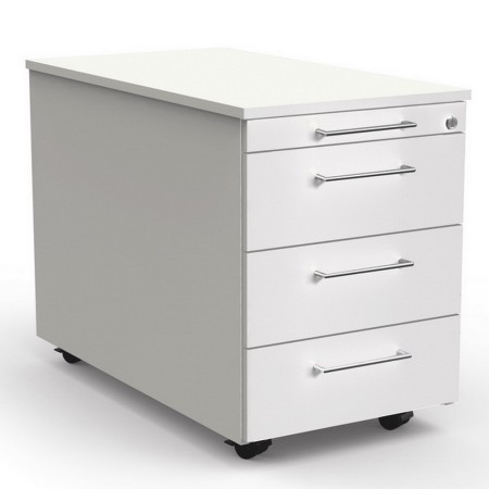 Lago Rollcontainer 4 Schubladen 42 x 80 x 54 cm