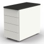 StageOne Standcontainer 4 Schubladen 42 x 80 x 72 - 76 cm