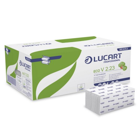 Lucart Eco V 2.23 Handtuch 3800 Blatt 
(20 x 190)