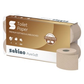 Satino PureSoft Toilettenpapier Kleinrollen - MT1 System 72 Rollen