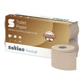 Satino PureSoft Toilettenpapier Kleinrollen - MT1 System 64 Rollen