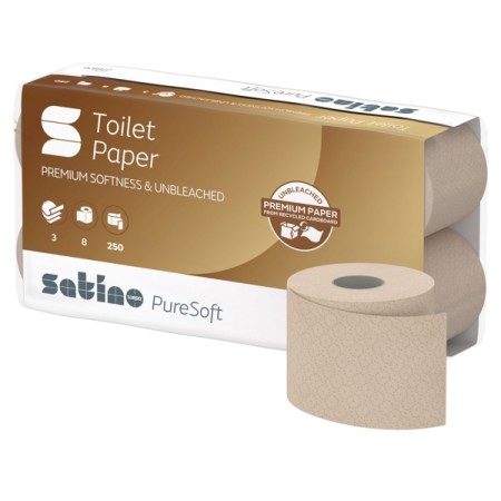 Satino PureSoft Toilettenpapier Kleinrollen - MT1 System 64 Rollen