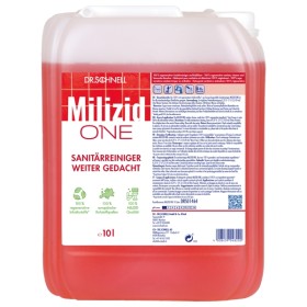 MILIZID ONE regenerativer Premium-Sanitärreiniger und Kalklöser 1 Bidon