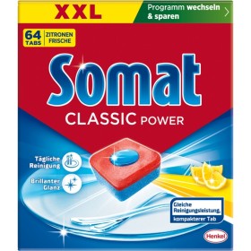 Somat Classic XXL Power Geschirrwaschtabs 448 Stück 
(7 x 64)