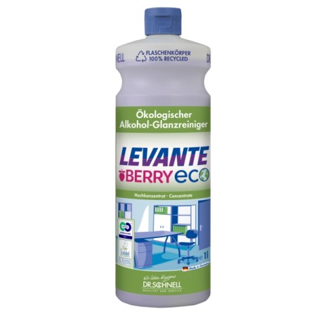 LEVANTE BERRY Eco Alkohol Glanzreiniger 12 Flaschen