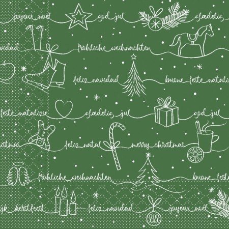 Mank Serviette Tissue 600 Stück 
(6 x 100)