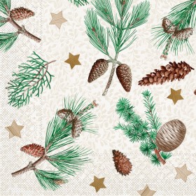 Serviette 600 Stück 
(6 x 100)