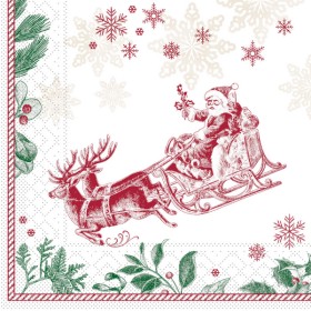 Serviette 600 Stück 
(6 x 100)