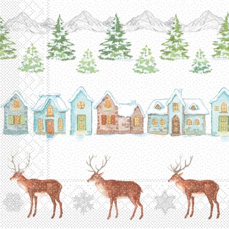 Mank Tissue Servietten 600 Stück 
(6 x 100)