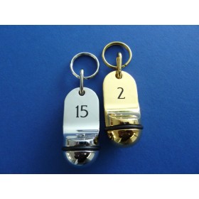 Schlüsselanhänger Messing, 1 Stück