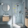 GROHE Vitalio Comfort 250 Flex Duschsystem mit Umstellung, Wandmontage 62 cm