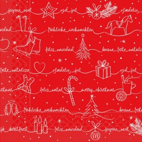 Mank Serviette Tissue 600 Stück 
(6 x 100)