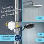 GROHE Vitalio Comfort 250 Flex Duschsystem mit Umstellung, Wandmontage 62 cm
