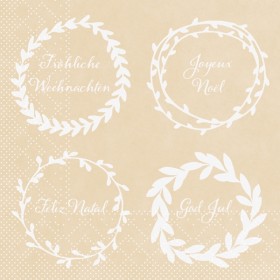 Mank Serviette Tissue 1800 Stück 
(12 x 150)