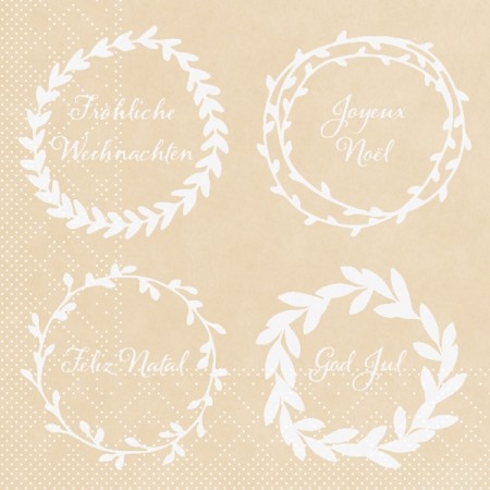 Mank Serviette Tissue 1800 Stück 
(12 x 150)