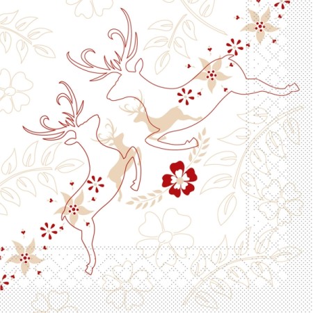 Mank Serviette Tissue 600 Stück 
(6 x 100)