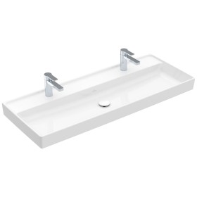 Mobile lavabo sospeso Villeroy & Boch Collaro 120 cm senza troppopieno, 2 fori per rubinetto