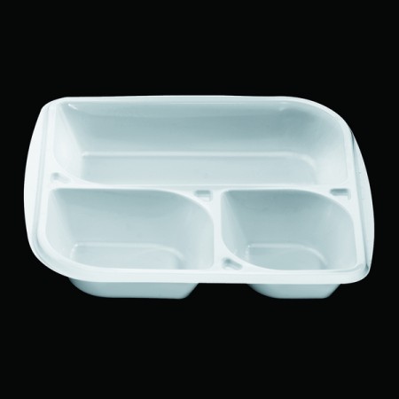 Menuschale, 3-geteilt 200 Stück