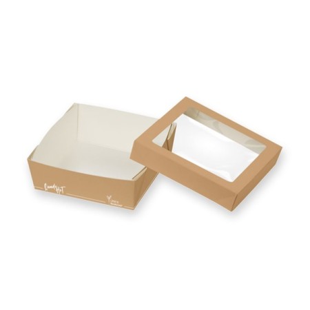 Foodbox quadratisch mit Deckel 200 Stück 
(8 x 25)