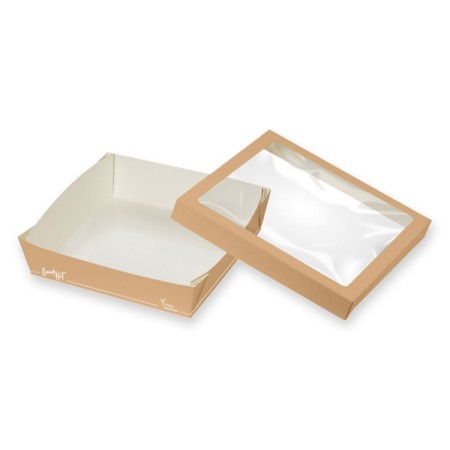 Foodbox quadratisch mit Deckel 200 Stück 
(8 x 25)