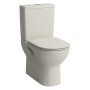 LAUFEN LUA Stand-WC für Kombination, spülrandlos, Vario Abgang