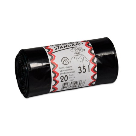 Kehrichtsäcke OKS mit Verschlussband 20 Rollen