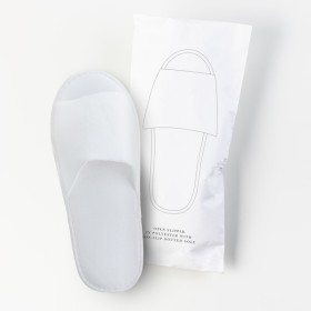 Pantoffeln Frotté, offen 100 Paar