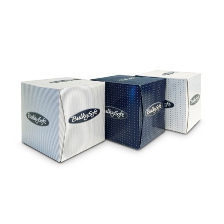 Bulkysoft Kosmetiktuch Würfelbox 24 Boxen
