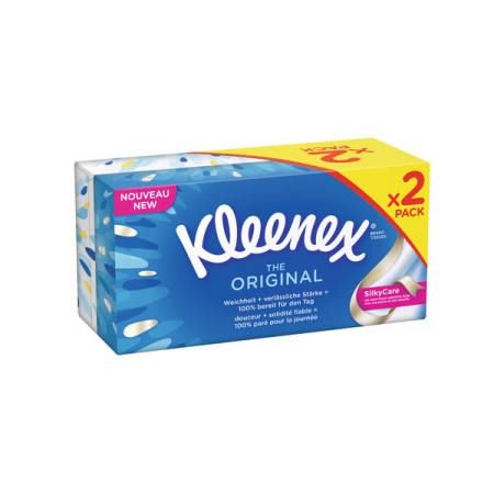 Kosmetiktuch Kleenex Original DUO 24 Boxen 
(12 x 2)