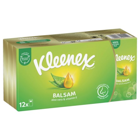 Kimberly-Clark Kleenex Taschentücher Balsam 1728 Stück 
(16 x 108)
