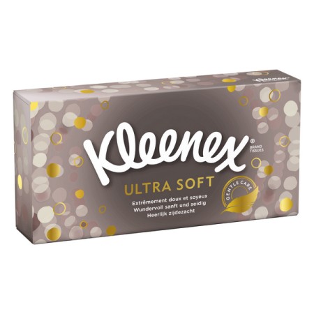 Kimberly-Clark Kleenex Ultra Soft Kosmetiktuch 24 Boxen