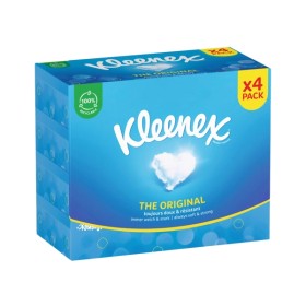 Kosmetiktuch Kleenex Original Quattro 24 Boxen 
(6 x 4)