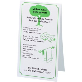 Hinweis «Der Umwelt zuliebe» 20 Stück
