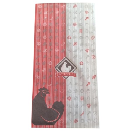 Poulet-Faltenbeutel 500 Stück