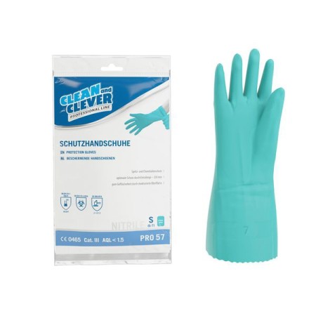 CLEAN and CLEVER Nitril- Schutzhandschuhe PRO 57 12 Paar