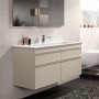 Villeroy & Boch Venticello Schrankwaschtisch 120 x 50 cm, mit 1 Hahnloch und Überlauf