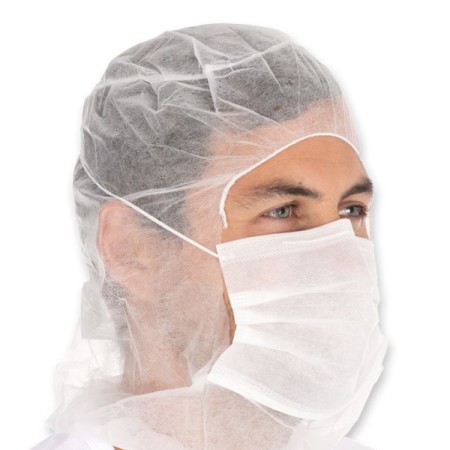 HYGOSTAR Astrohaube mit Mundschutz 100 Stück