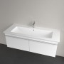 Villeroy & Boch Venticello Schrankwaschtisch 120 x 50 cm, mit 1 Hahnloch und Überlauf