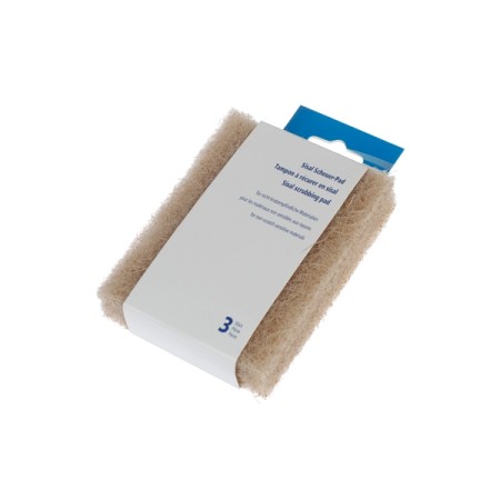 Ebnat Sisal- Scheuerpad 18 Stück 
(6 x 3)