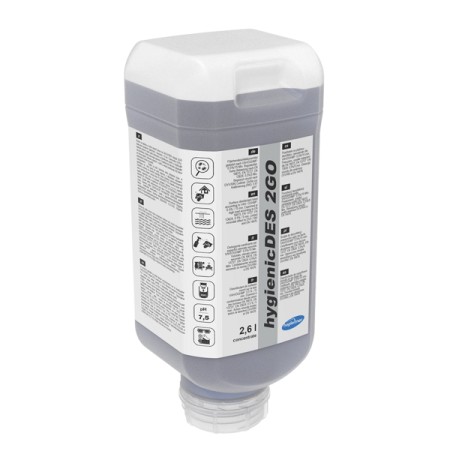 hygienicDES 2GO Flächendesinfektion alkoholbasierend 2 Flaschen