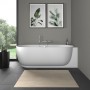 Duravit Luv Badewanne Ecke rechts 185 x 95 cm