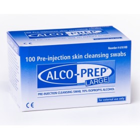 Alco-Prep Pre-Injektions 100 Stück